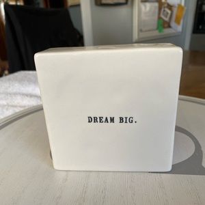 Rae Dunn double sided cube